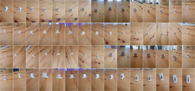 A working holder, and the broken one.