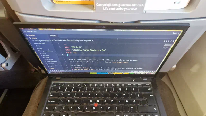 Laptop that sparks joy.